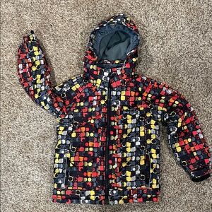 Kamik Multicolor Geometric Winter Jacket